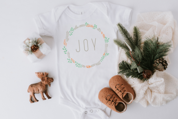 Download Joy with Leaf Wreath Svg 1 - Leaf wreath Collection